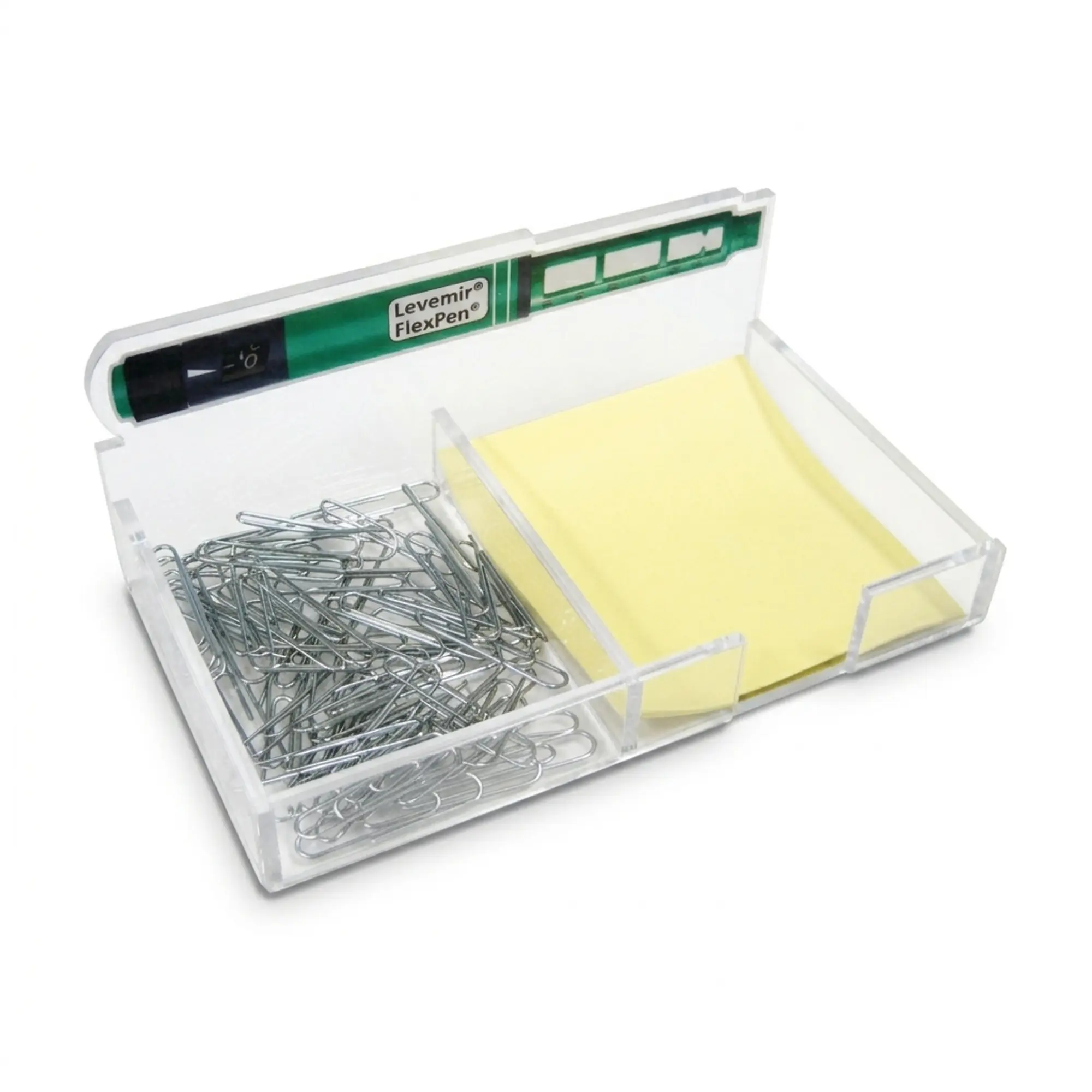Porta Clips Y Porta Notas Adhesivas
